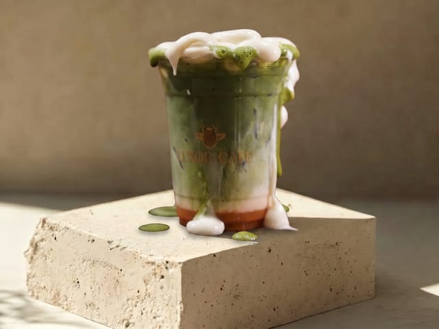 Carrot Cake Matcha.